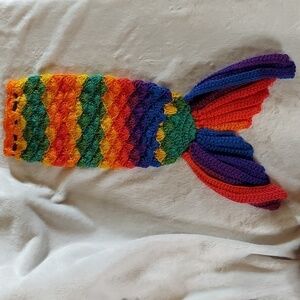 Handmade mermaid fin